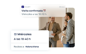 Seguimiento de visitas en MyHousfy